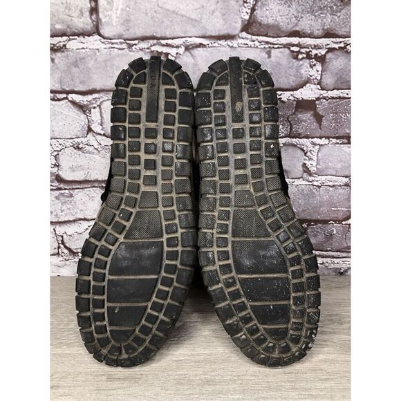 Prada Tan Suede Green Mesh Black Lace Up Casual Hiking Shoes Men Sz 7.5M US/41EU - Picture 8 of 16